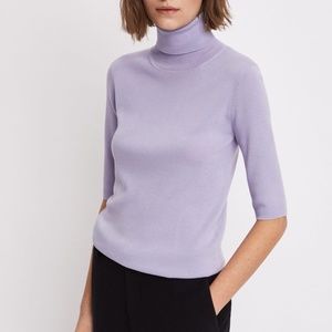 Filippa K Lavender Turtleneck